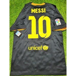 Messi Barcelona 2013 2014 Third Soccer Jersey Shirt Camiseta Trikot M BNWT